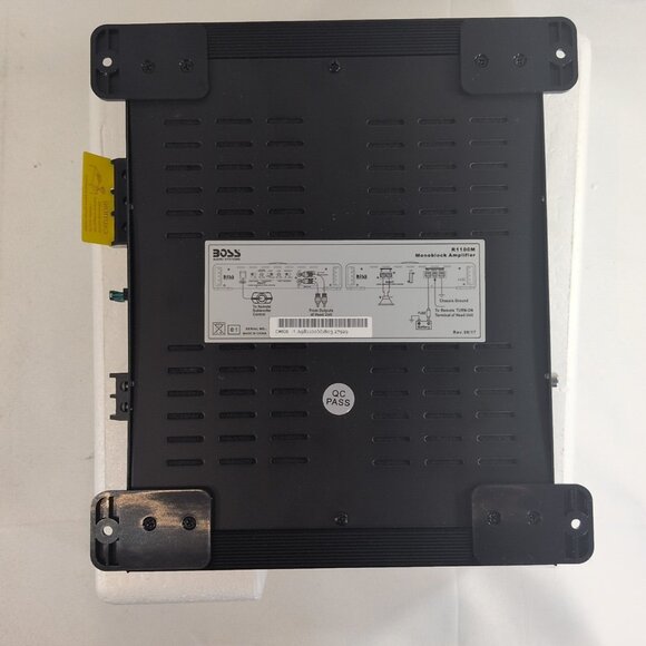 Boss Audio Systems R1100M Riot 1100 Watt Monoblock Power Amplifier NEW OPEN BOX - Picture 7 of 16